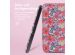 iMoshion Design Slim Hard Case Sleepcover für das Pocketbook Touch Lux 5 / HD 3 / Basic Lux 4 / Vivlio Lux 5 - Flower Watercolor