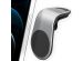 Accezz Telefonhalter für das Auto für das iPhone 13 Pro Max - universell - Lüftungsgitter - Magnetisch - Silberfarben