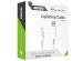 Accezz Lightning- auf USB-Kabel für das iPhone 13 - MFI-zertifiziertes - 1 m - Weiß