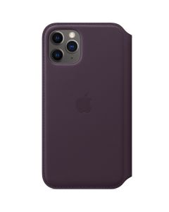 Apple Leather Folio Book Case Violett für das iPhone 11 Pro