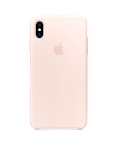 Apple Silikoncase Rosa für das iPhone Xs Max