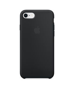 Apple Silikon-Case Schwarz für das iPhone SE (2020) / 8 / 7