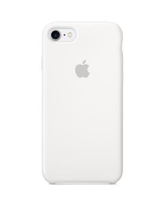 Apple Silikon-Case Weiß für das iPhone SE (2022 / 2020) / 8 / 7