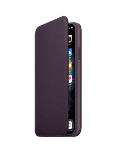 Apple Leather Folio Book Case Violett für das iPhone 11 Pro Max