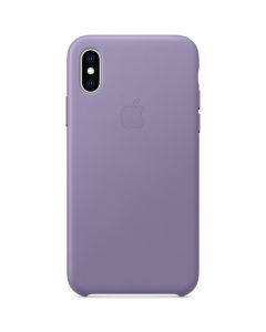 Apple Leder-Case Lilac für das iPhone Xs