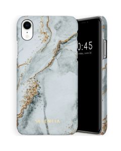 Selencia Maya Fashion Backcover iPhone Xr - Marble Stone