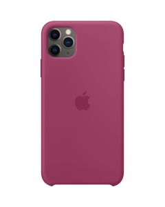 Apple Silikon-Case für das iPhone 11 Pro Max - Pomegranate