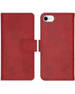 iMoshion Luxus Booktype Hülle Rot iPhone SE (2020) / 8 / 7 / 6(s)
