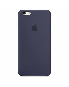Apple Blaues Silikon-Case Dunkelbau für das iPhone 6/6s