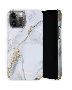 Selencia Maya Fashion Backcover iPhone 13 Pro Max - Marble Stone
