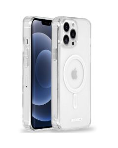 Accezz Clear Backcover mit MagSafe iPhone 13 Pro - Transparent