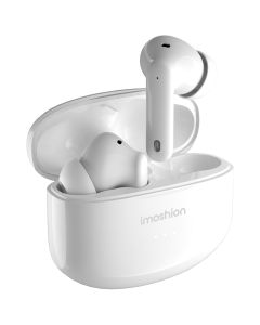 iMoshion Aura Pro Earbuds – Kabellose Kopfhörer – Kabellose Bluetooth-Kopfhörer – Mit ANC-Geräuschunterdrückungsfunktion - Weiß