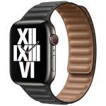 Apple Leather Link für die Apple Watch Series 1-9 / SE / Ultra (2) - 42/44/45/49 mm - Größe M/L - Black
