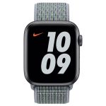 Apple Nike Sport Loop Armband für Apple Watch Series 1-9 / SE / Ultra (2) - 42/44/45/49 mm - Obsidian Mist