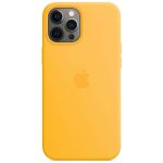 Apple Silikon-Case MagSafe für das iPhone 12 Pro Max - Sunflower