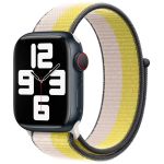 Apple Sport Loop Armband für das Apple Watch Series 1-9 / SE - 38/40/41 mm - Oat Milk/Lemon Zest