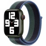 Apple Sport Loop Armband für Apple Watch Series 1-9 / SE - 38/40/41 mm - Midnight/Eucalyptus