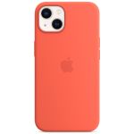 Apple Silikon-Case MagSafe für das iPhone 13 - Nectarine