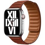 Apple Leather Link für die Apple Watch Series 1-9 / SE / Ultra (2) - 42/44/45/49 mm - Größe M/L - Umber