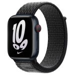 Apple Nike Sport Loop Band für das Apple Watch Series 1-9 / SE / Ultra (2) - 42/44/45/49 mm - Black / Summit White
