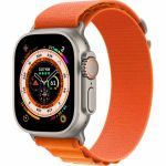 Apple Alpine Loop Band für die Apple Watch Series 1-9 / SE / Ultra (2) - 42/44/45/49 mm - Größe L - Orange