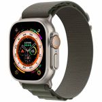 Apple Alpine Loop Band für die Apple Watch Series 1-9 / SE / Ultra (2) - 42/44/45/49 mm - Größe L - Grün