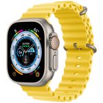 Apple Ocean Armband für die Apple Watch Series 1-9 / SE / Ultra (2) - 42/44/45/49 mm - Gelb
