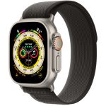 Apple Trail Loop Band für das Apple Watch Series 1-9 / SE / Ultra (2) - 42/44/45/49 mm - Größe M/L - Schwarz / Grau