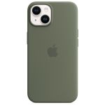 Apple Silikon-Case MagSafe für das iPhone 14 - Olive