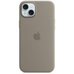 Apple Silikon-Case MagSafe für das iPhone 15 Plus - Clay