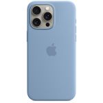 Apple Silikon-Case MagSafe für das iPhone 15 Pro Max - Winter Blue