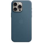 Apple FineWoven Back Cover MagSafe für das iPhone 15 Pro Max - Pacific Blue