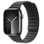Apple Armband mit Magnetverschluss FineWoven für die Apple Watch Series 1-9 / SE / Ultra (2) - 42/44/45/49 mm - Größe S/M - Evergeen
