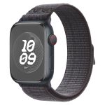 Apple Nike Sport Loop Band für die Apple Watch Series 1-9 / SE / Ultra (2) - 42/44/45/49 mm - Black/Blue