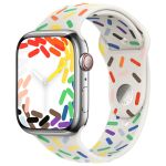 Apple Sport Band für Apple Watch Series 1-9 / SE / Ultra (2) - 42/44/45/49 mm - Größe S/M - Pride Edition