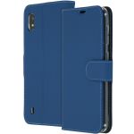 Accezz Wallet TPU Booklet Blau für das Samsung Galaxy A10