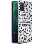 iMoshion Design Hülle Samsung Galaxy A71 - Leopard - Braun / Schwarz