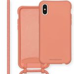 iMoshion Color Backcover mit abtrennbarem Band iPhone Xs / X - Peach
