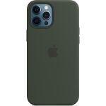 Apple Silikon-Case MagSafe iPhone 12 Pro Max - Cypress Green