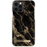 ideal of Sweden Fashion Back Case iPhone 12 (Pro) - Golden Smoke Marble