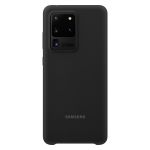 Samsung Original Silikon Cover Schwarz für das Galaxy S20 Ultra