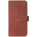 Decoded 2 in 1 Leather Booktype Braun iPhone 11