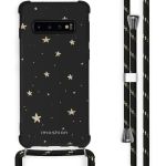 iMoshion Design Hülle mit Band für das Samsung Galaxy S10 - Stars Gold