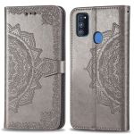 iMoshion Mandala Klapphülle Samsung Galaxy M30s / M21 - Grau