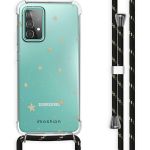 iMoshion Design Hülle mit Band Samsung Galaxy A52(s) (5G/4G) - Stars Gold