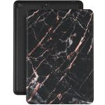 Burga Tablet Case für das iPad 9 (2021) 10.2 Zoll / iPad 8 (2020) 10.2 Zoll / iPad 7 (2019) 10.2 Zoll - Rosé Gold Marble