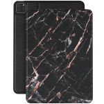 Burga Tablet Case für das iPad Pro 12.9 (2022) / Pro 12.9 (2021) - Rosé Gold Marble