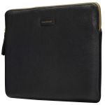 dbramante1928 ﻿Paris Sleeve - Laptop Hülle 13 Zoll - Laptop Sleeve - Echtes Leder - MacBook Pro 13 Zoll / Air 13 Zoll - Night Black