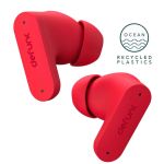 Defunc True ANC Earbuds - In-Ear Kopfhörer - Bluetooth Kopfhörer - Mit Rauschunterdrückungsfunktion - Red