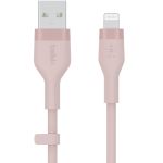 Belkin Boost↑Charge™ USB-A- auf Lightning-Kabel aus Silikon - 1 Meter - Rosa